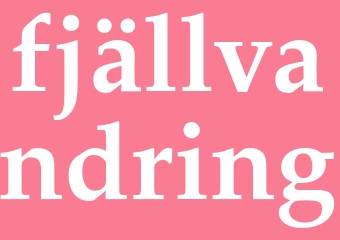 Synonym fjällvandring