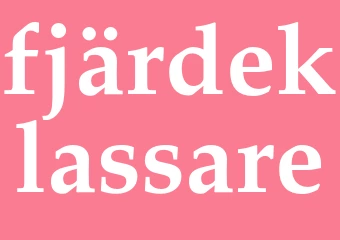 Synonym fjärdeklassare