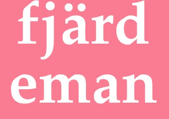 Synonym fjärdeman
