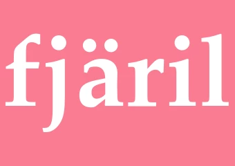 Synonym fjäril