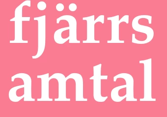 Synonym fjärrsamtal