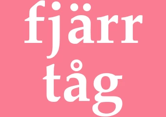 Synonym fjärrtåg
