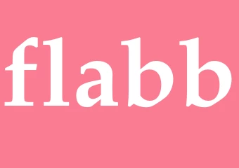 Synonym flabb
