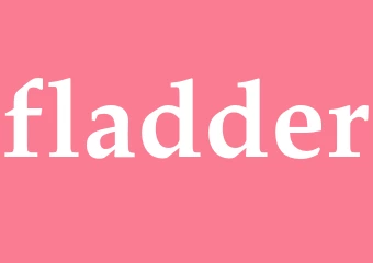 Synonym fladder