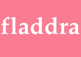 Synonym fladdra