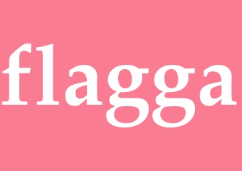 Synonym flagga