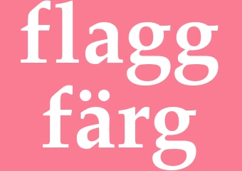 Synonym flaggfärg