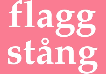 Synonym flaggstång