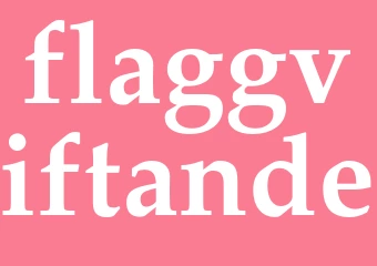Synonym flaggviftande