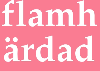 Synonym flamhärdad
