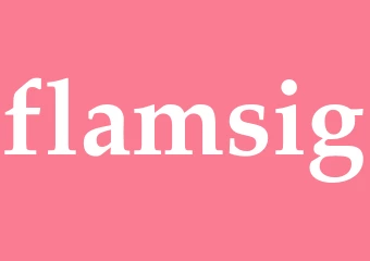 Synonym flamsig