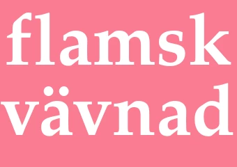 Synonym flamskvävnad