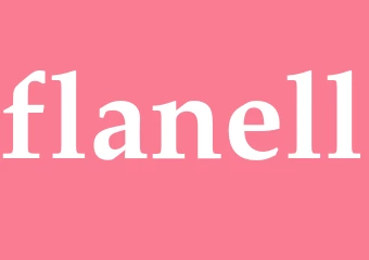 Synonym flanell