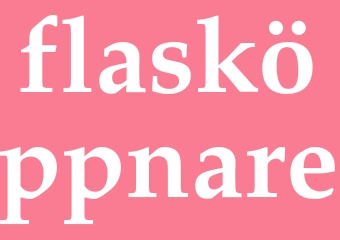 Synonym flasköppnare
