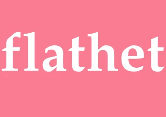 Synonym flathet