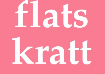 Synonym flatskratt