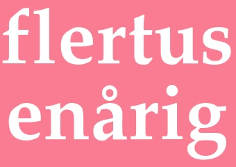 Synonym flertusenårig