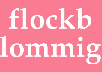Synonym flockblommig