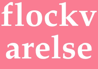 Synonym flockvarelse
