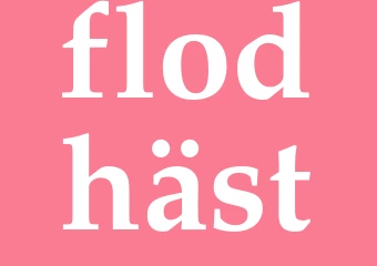 Synonym flodhäst