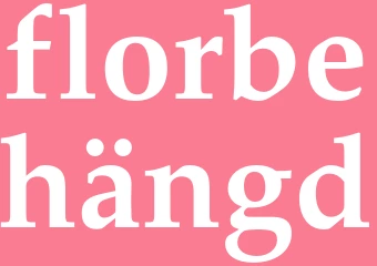 Synonym florbehängd