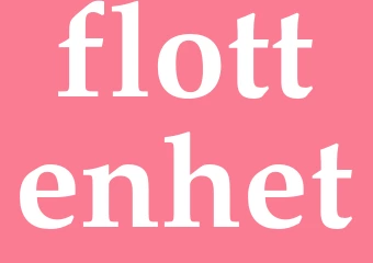Synonym flottenhet