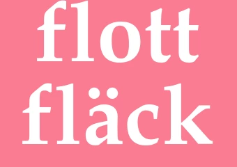 Synonym flottfläck