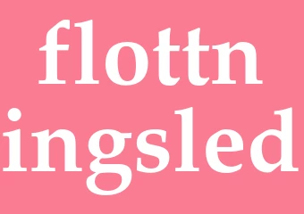 Synonym flottningsled