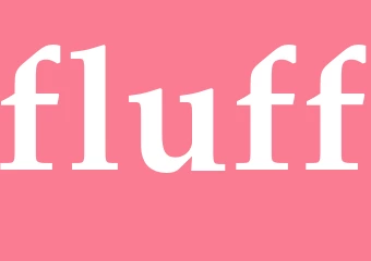 Synonym fluff