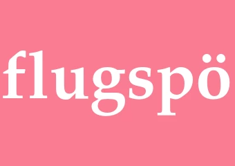 Synonym flugspö