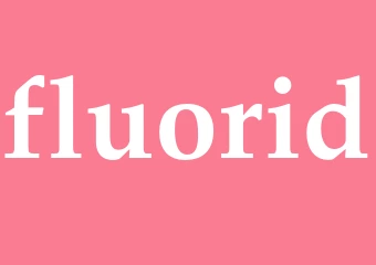 Synonym fluorid