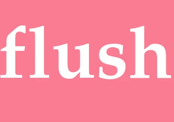 Synonym flush