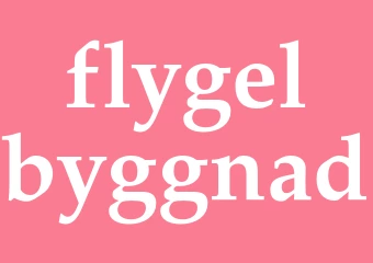 Synonym flygelbyggnad