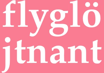 Synonym flyglöjtnant