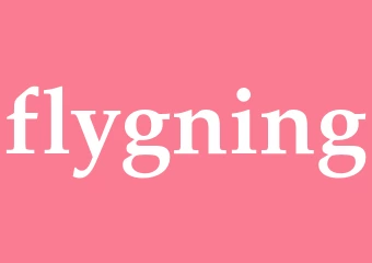 Synonym flygning
