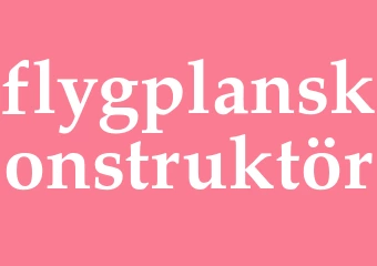 Synonym flygplanskonstruktör