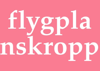 Synonym flygplanskropp