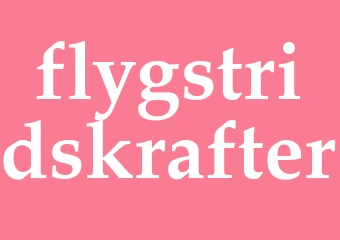 Synonym flygstridskrafter