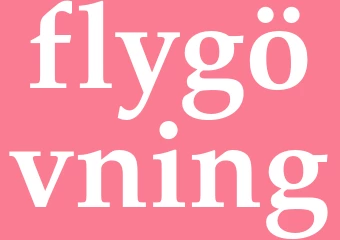 Synonym flygövning