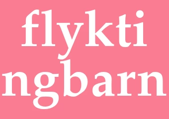 Synonym flyktingbarn