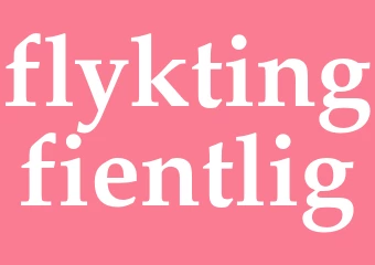Synonym flyktingfientlig