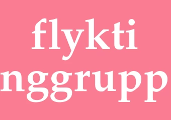 Synonym flyktinggrupp