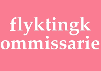 Synonym flyktingkommissarie