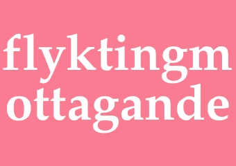Synonym flyktingmottagande