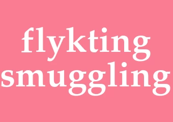 Synonym flyktingsmuggling