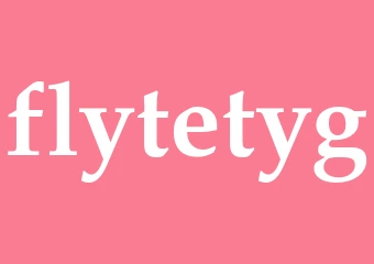 Synonym flytetyg