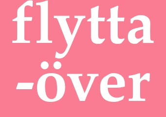Synonym flytta över