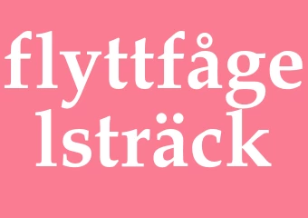 Synonym flyttfågelsträck