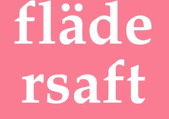 Synonym flädersaft