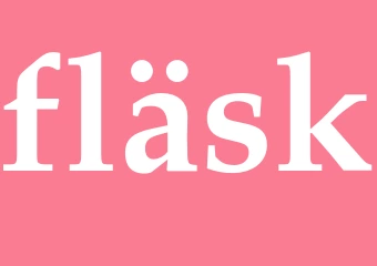 Synonym fläsk